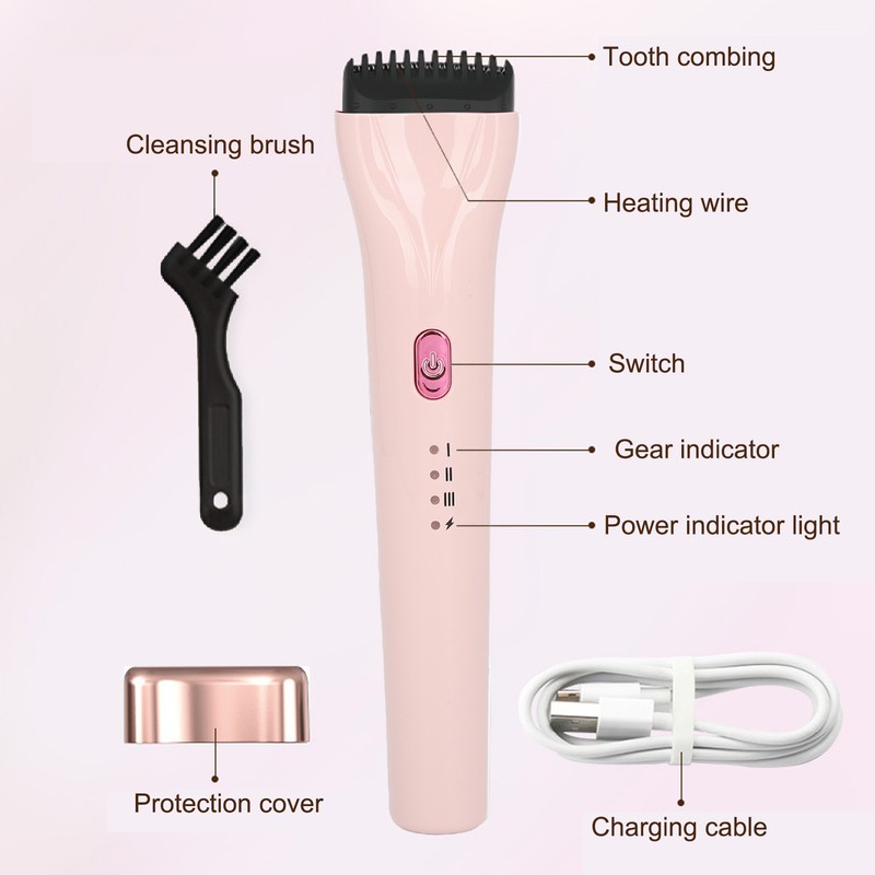 360 Degrees Push Heated Eyelash Curler Long Lasting 3 Temperature