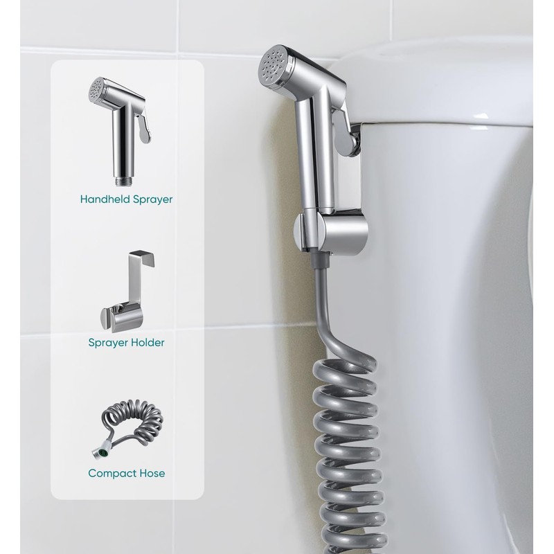 Ultra Light Bidet Toilet Sprayer Head Rustless Handheld Bidet Sprayer