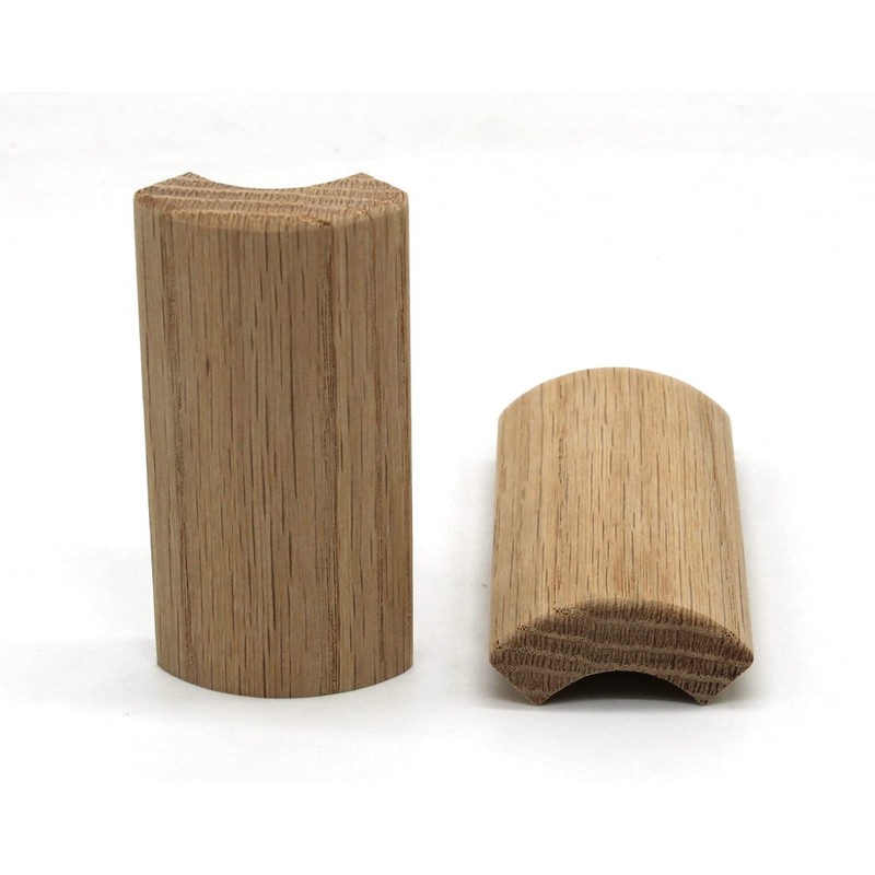 5/8" x 2" x 4" Red Oak Outside Radius Corner