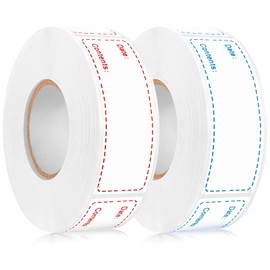 1000Pcs Removable Freezer Labels,1 x 3 Inch Food Labels for Food Containers Food Date Stickers Refrigerator Food Storage Labels Easy Clean No Residue