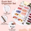 Major Dijit Large Clear Press on Nails Storage Box Nail