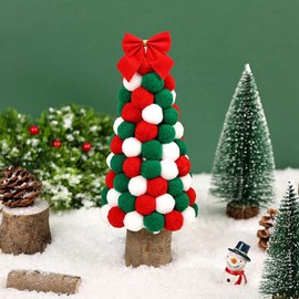 Eupneicu Pompoms [Pack of 100], 20 mm Pompoms for Crafts, Mini Felt Balls, Multicoloured, Fluffy, for Party Decoration, Garlands, Tassels, Hair Accessories, Clothing