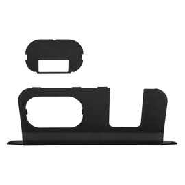 LECART Rear Bumper Cover Plate Fit for 2022-2025 Ford Maverick Accessories Hitch Surround Protector with 4/7-Pin Connector Tool Free Installation Designed for Off Road Adventurers (Not for Lobo)