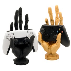 Alien Hand Game Controller Holder | STLFlix Finger Holder VR Quest Space Alien Smartphone Wallet Remote Control Key Decoration (Blue/Purple)