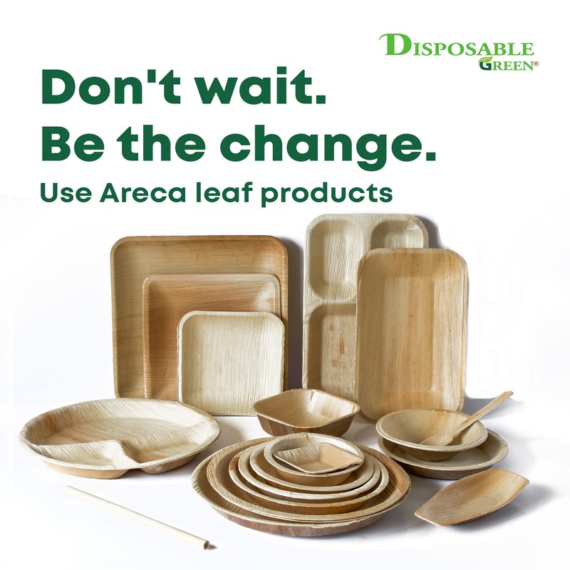 DISPOSABLE GREEN® | Round Bowls | Various Sizes | COMPOSTABLE,
