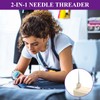 Pack of 3 Needle Threader Seam Separating Tool, 2 in