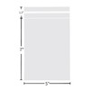 Self Sealing Cellophane Bags,5x7 Inch Cookie Bag,Clear Resealable Cellophane Bags