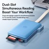 ULANZI DC01 Memory Card Case & USB-C Reader, 4 SD