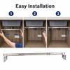 Undermount Sink Support Bracket for Kitchen Installation - Adjustable Stainless