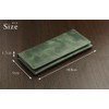 Avies Vintage Wax Leather, Genuine Leather, Long Wallet, Made in
