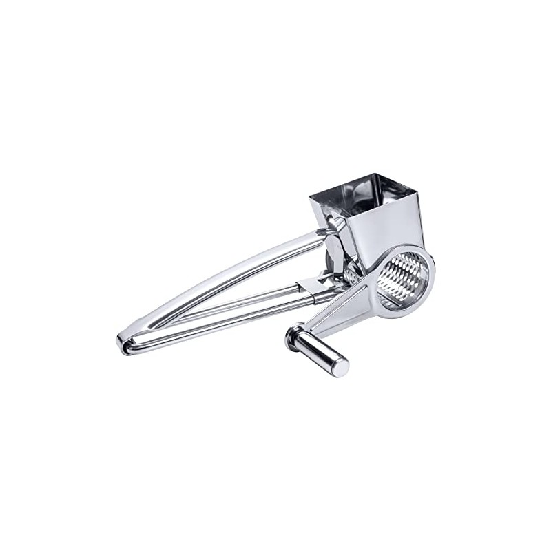 Cheese Grater Stainless Steel with Crank Kelomat