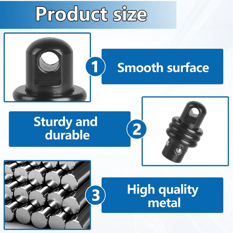 Nouiseuns Quick Detach Mount Kit – 2 Pack Push Button