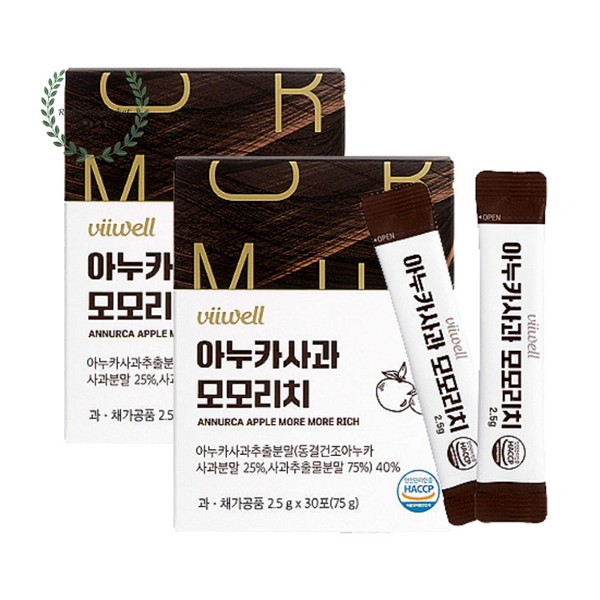Bewell Anuka Apple Extract Black Bean Momorich Powder Sticks 30
