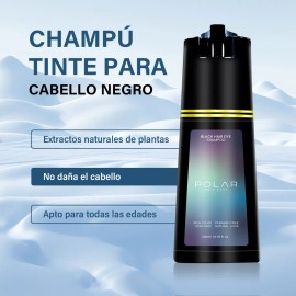 Shampoo Tinte Instantáneo Cubre Canas Natural Fácil 200ml