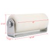 Skelang 6" Slide Gate Guide Roller with Post Welded Bracket,