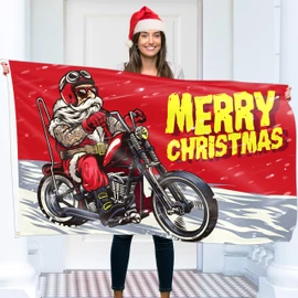 Germany Christmas Flag 90 x 150 cm with Eyelets - Christmas Flag Merry Advent - Germany Flag - Flag Christmas - Double Stitching