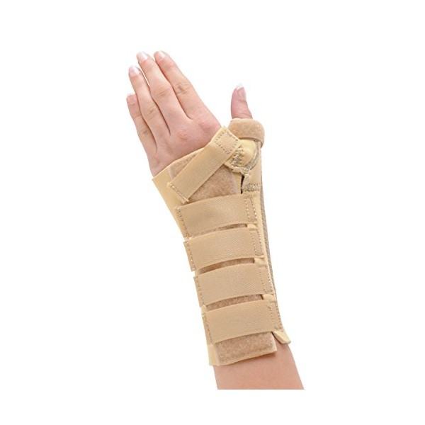 Orthotix Medical Grade Neoprene Wrist & Thumb Brace/Support with Removable