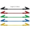 CZJZDZ 5pcs Alligator Clips Clamp Electrical Test Leads Dual Ended