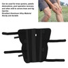 Knee Immobilizer Composite Fabric and Aluminum Alloy Adjustable 3 Panels