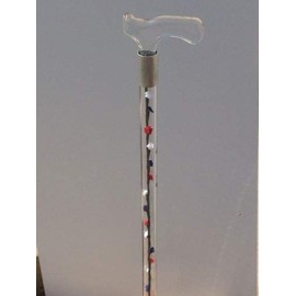 Elegant Lucite Cane (Custom Length (Please Specify))