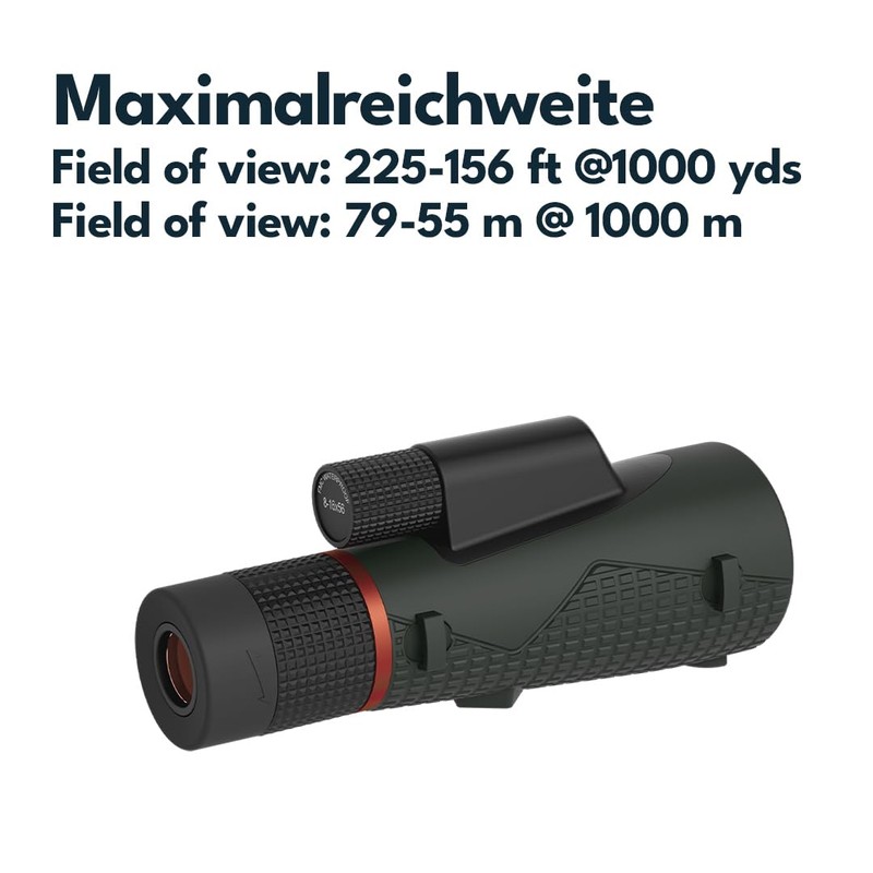 Vector Optics SCMO-04 Forester 8-16x56 ED Tactical Monocular for Sports,