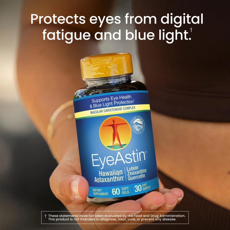 Eyeastin Nutrex Astaxantina Lutena Zeaxantina 60 Caps