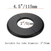 Tsnamay 2 Pcs Wall Split Flange, ABS Round Self-Adhesive Escutcheon