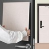 Premium Soundproofing for Doors - Noise Blocking & Absorption Material for Entryways & Rooms Installation Gray