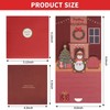 KSKSPE Christmas Cards with Envelope Set (4 Pieces), Christmas Card