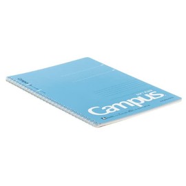 Kokuyo S111AT-B Campus Soft Ring Notebook, Dot Ruled, 40 Sheets, B5, Cut-Off, Blue, Set of 5