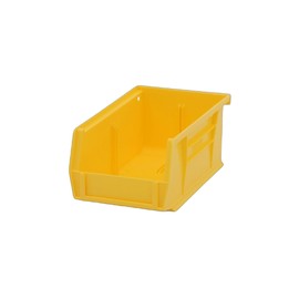 Durham PB30220-21-PKG Plastic, Hook-On-Bin, 4 X 7 X 3, Yellow, PKG OF 24