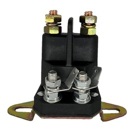 117-1197 Starter Solenoid 12V 4-Terminal for Toro Timecutter SS5000 Z4200 SS4225 SS4235,Zero Turn Lawn Mower, Replaces 784-1221-210 E513075 1-513075 104-3189 74629 74209 74360 74625