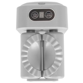 Automatic Electric Dumpling Maker Machine, Household Dumpling Maker Press with Spoon, Brush, Easy Dumpling Maker Mould for Dumpling, Ravioli, Empanada, Gyoza, Pierogi (Grey)