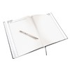 2025 Appointment Diary A4 Black Day Per Page Hardcover Office