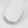 Thorlos Padding JMX Ankle Running Sock with Maximum Cushioning, White/Grey