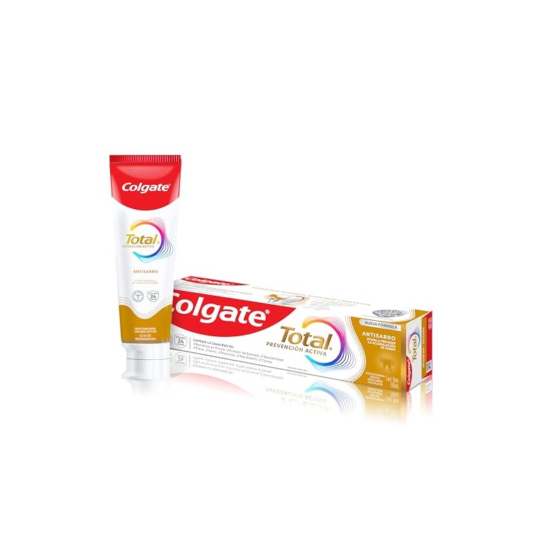 Colgate Total Antisarro, Pasta de Dientes Anticaries con Flúor, para