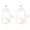 Nanxson Women Cobbler Apron Smock Cotton Printed Apron with 2