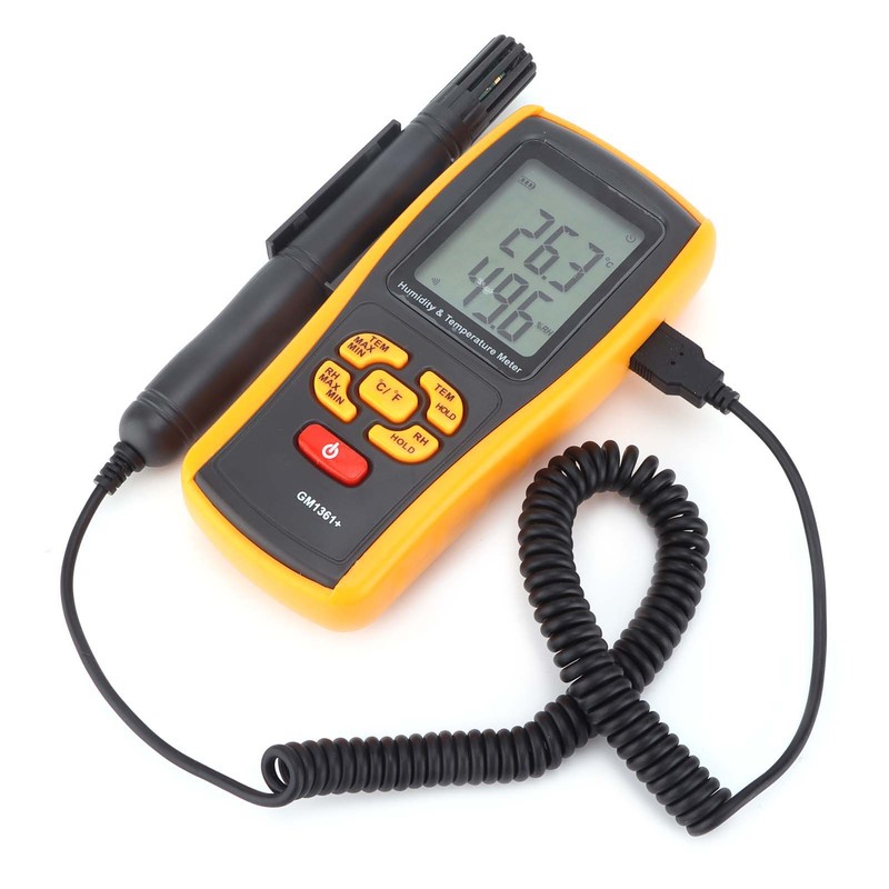 GM1361+ Electronic Thermometer Hygrometer Handheld Portable Temperature Humidity Meter