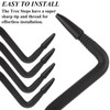 GBACHOOSE 12 Pack Screw in Tree Steps for Hunting 5