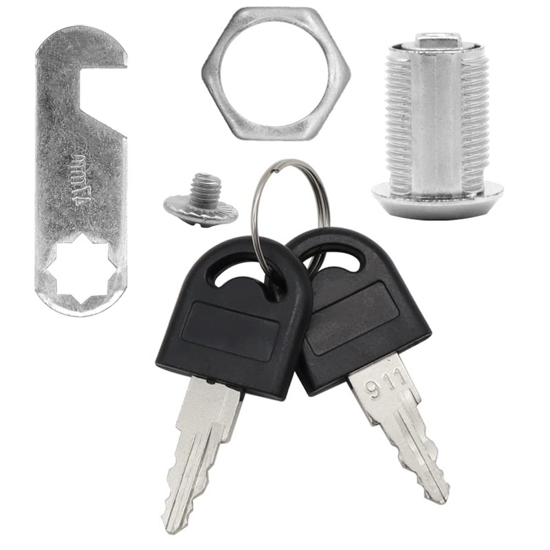 KtbeYTi 4 Pieces 20mm Mailbox Lock Durable Lever Lock Furniture