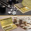 WEIGHTMAN Digital Scale Gram, 200g/0.01g Pocket Scale Gold Titanium Plating,