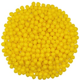 Smarty Stop Fruit Sours Chewy Candy Balls, Bite-Size AND Resealable Bag (Yellow Lemon, 2 Pound (Pack of 1))