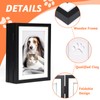 EXYGLO Pet Pawprint with Clay Imprint Kit, 4x6 Picture Frame