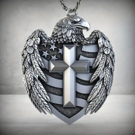 Unbranded Cross Eagle Necklace
