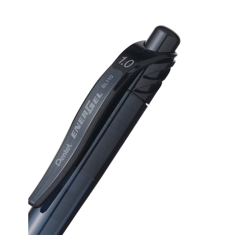 Pentel Roller Gel Energel X 1.0 BL110 Tintenroller, Schwarz