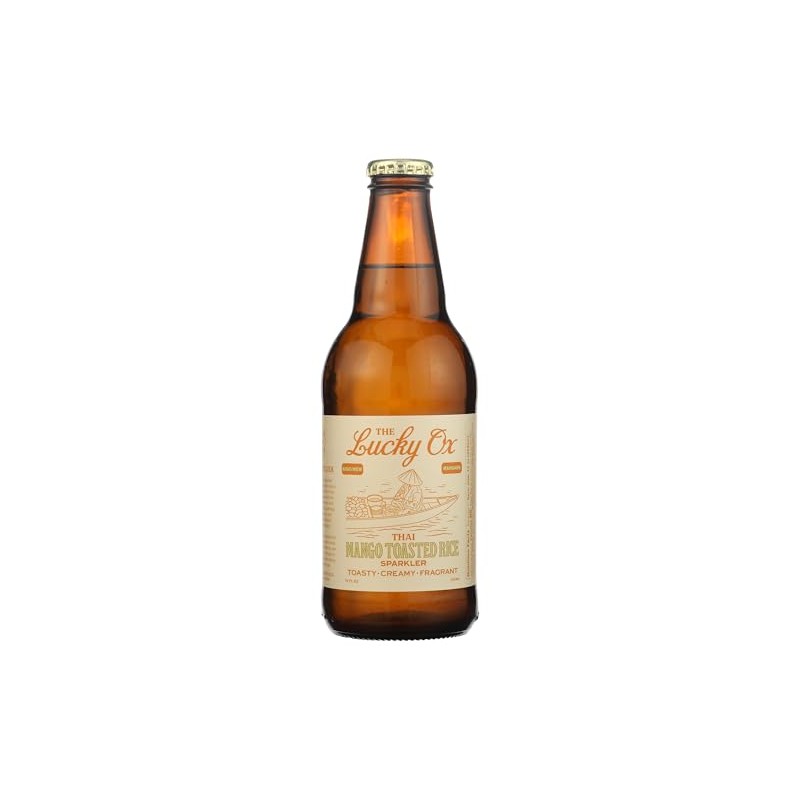 The Lucky Ox, Thai Mango Toasted Rice Sparkler, 12 Fl