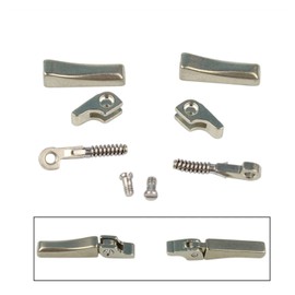 LJWXX Glasses Accessories 1set Eyeglasses Flex Spring Hinge with Case Glasses Replacement Part Comfortable, Beautiful and Durable.