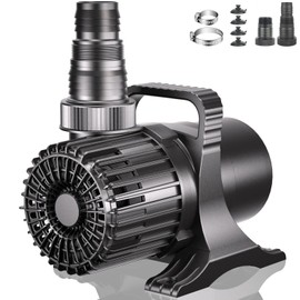 WaterRebirth (5700GPH-305W, UL listed) High Flow Large Fountain Submersible Water Pond Sump Pump Aquarium Electric Waterfall Pump Outdoor PS-5700