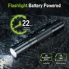 HOSONIC HD10 Rechargeable Tactical Flashlight, Small Flashlights Powerful with Clip,