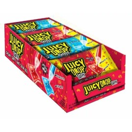 Bazooka Juicy Drop Taffy, 2.36 Ounce (Pack of 16)